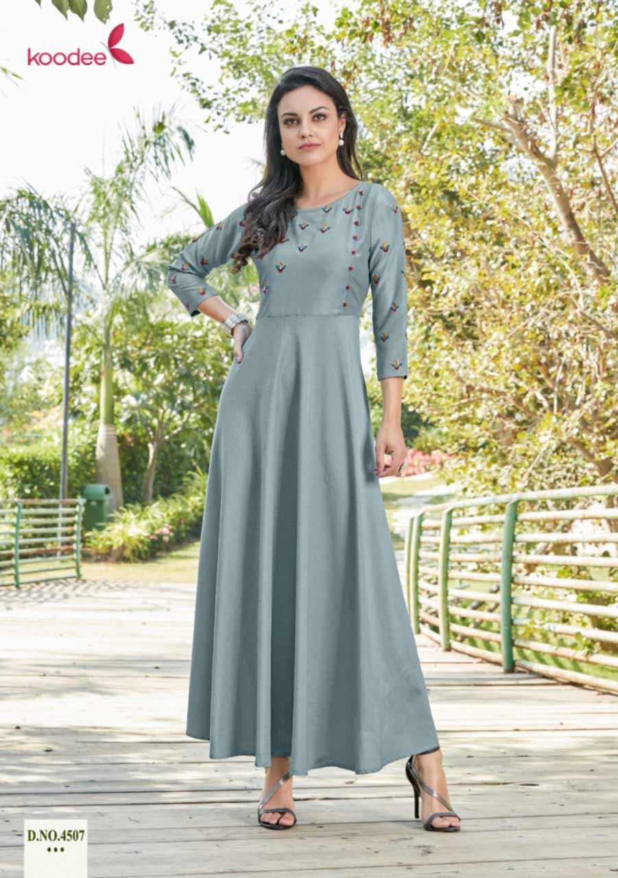 Koodee Phool Vol-2 Chinon Butti Kurti Catalog Koodee Phool Vol-2 Chinon Butti Kurti Catalog